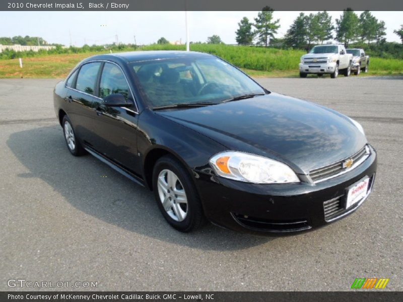 Black / Ebony 2010 Chevrolet Impala LS