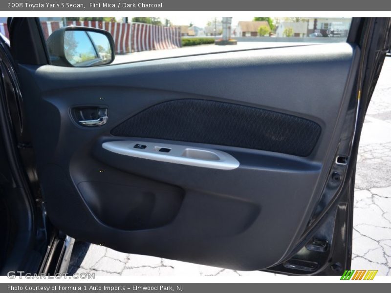 Flint Mica / Dark Charcoal 2008 Toyota Yaris S Sedan