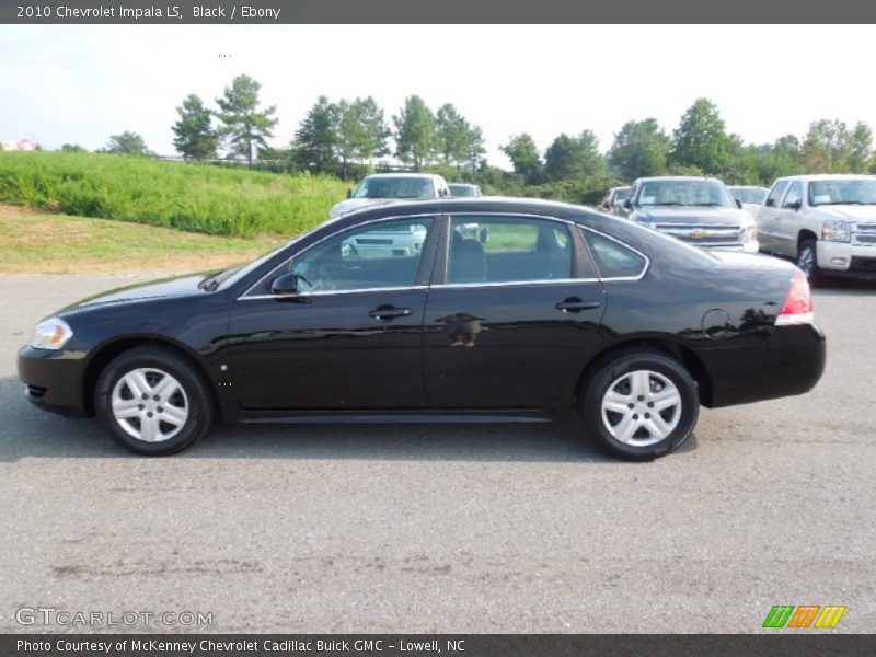 Black / Ebony 2010 Chevrolet Impala LS