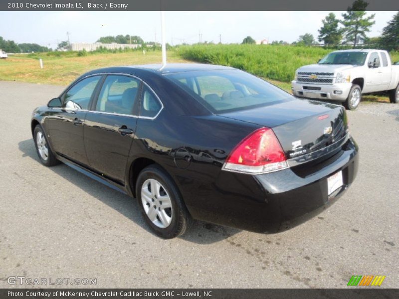 Black / Ebony 2010 Chevrolet Impala LS