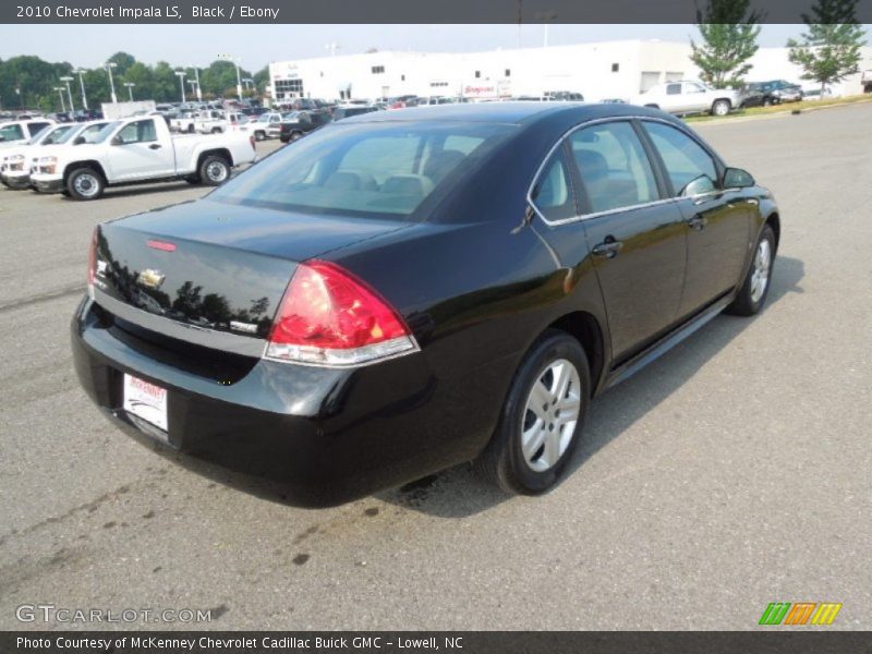 Black / Ebony 2010 Chevrolet Impala LS