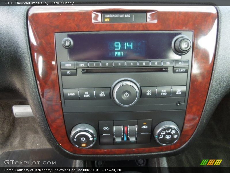 Black / Ebony 2010 Chevrolet Impala LS