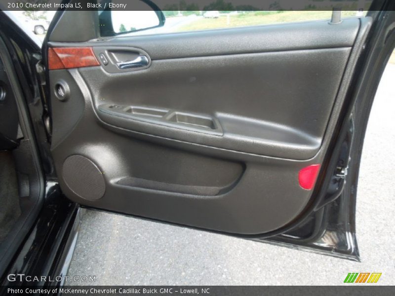 Black / Ebony 2010 Chevrolet Impala LS