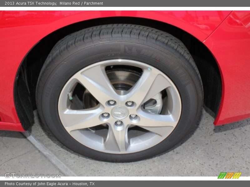 Milano Red / Parchment 2013 Acura TSX Technology