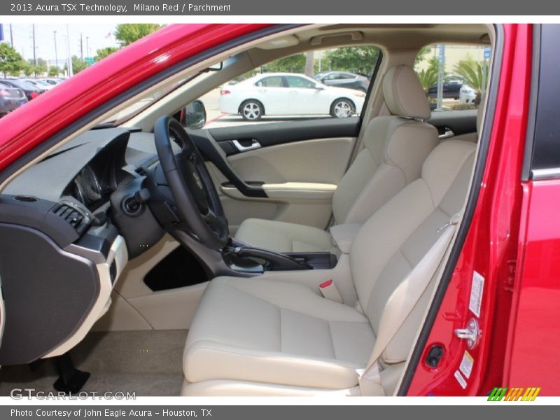Milano Red / Parchment 2013 Acura TSX Technology
