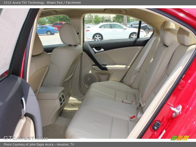 Milano Red / Parchment 2013 Acura TSX Technology