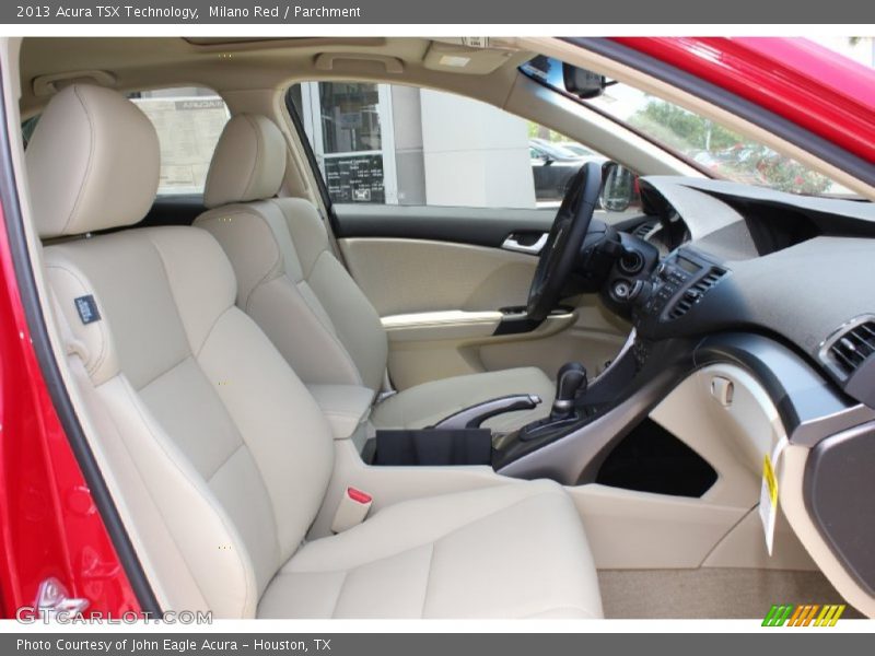 Milano Red / Parchment 2013 Acura TSX Technology