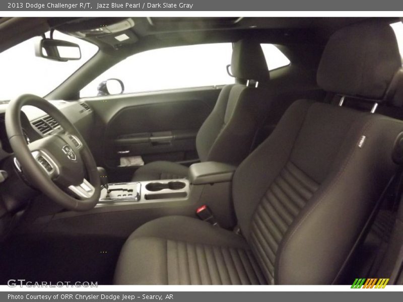 Jazz Blue Pearl / Dark Slate Gray 2013 Dodge Challenger R/T