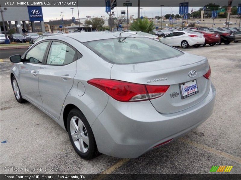 Silver / Gray 2013 Hyundai Elantra GLS