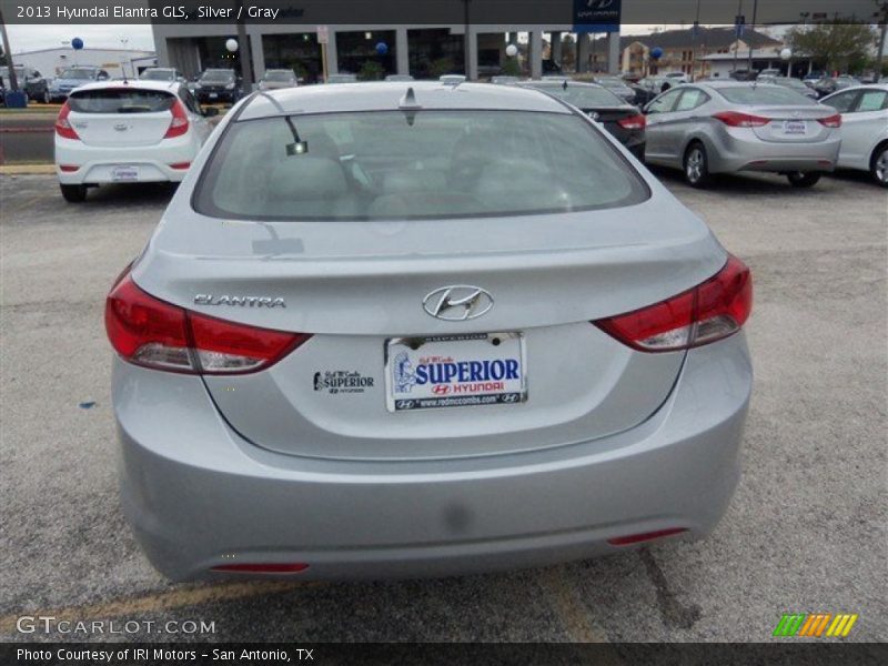 Silver / Gray 2013 Hyundai Elantra GLS
