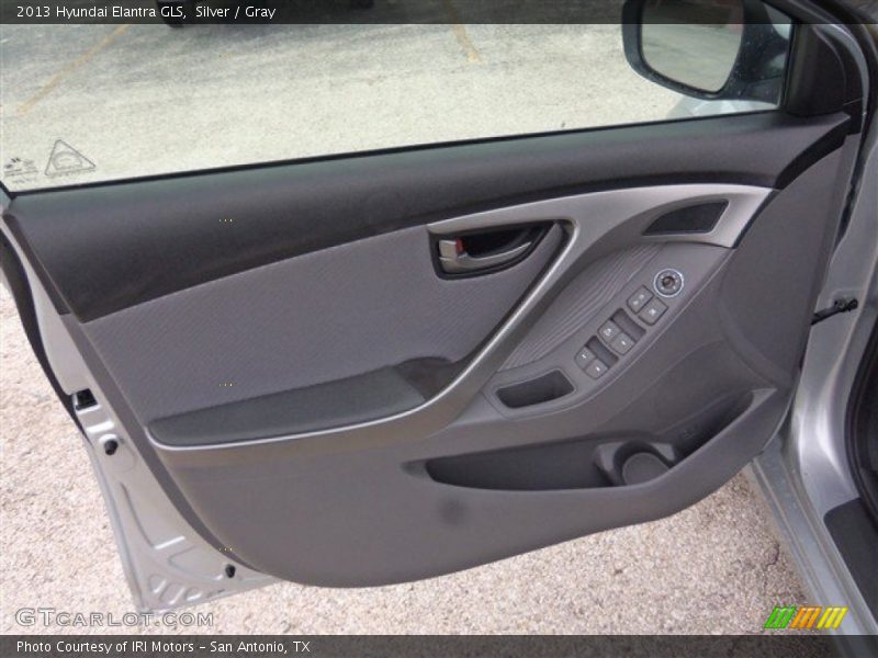 Silver / Gray 2013 Hyundai Elantra GLS