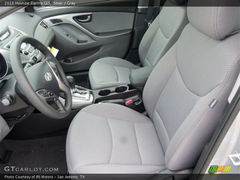 Silver / Gray 2013 Hyundai Elantra GLS