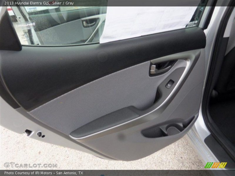 Silver / Gray 2013 Hyundai Elantra GLS