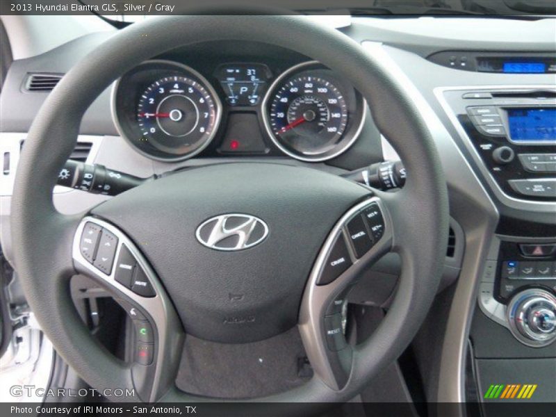 Silver / Gray 2013 Hyundai Elantra GLS