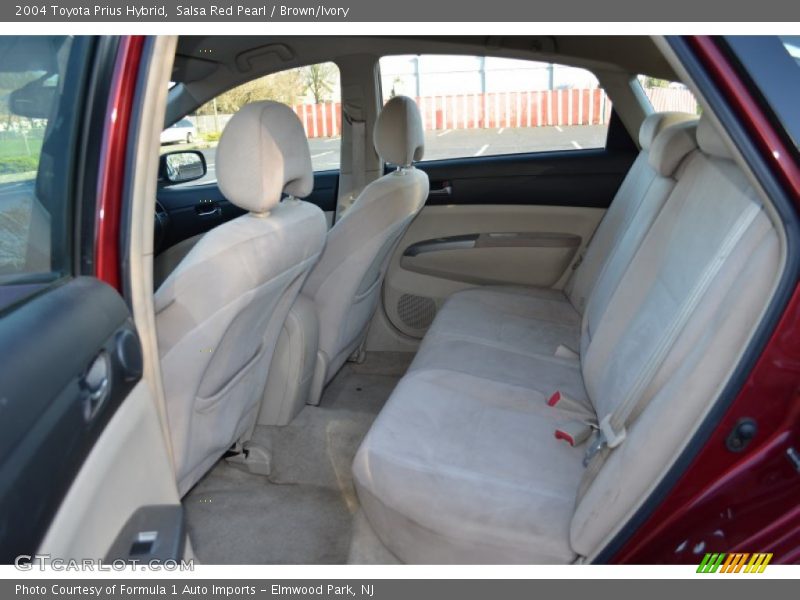 Salsa Red Pearl / Brown/Ivory 2004 Toyota Prius Hybrid