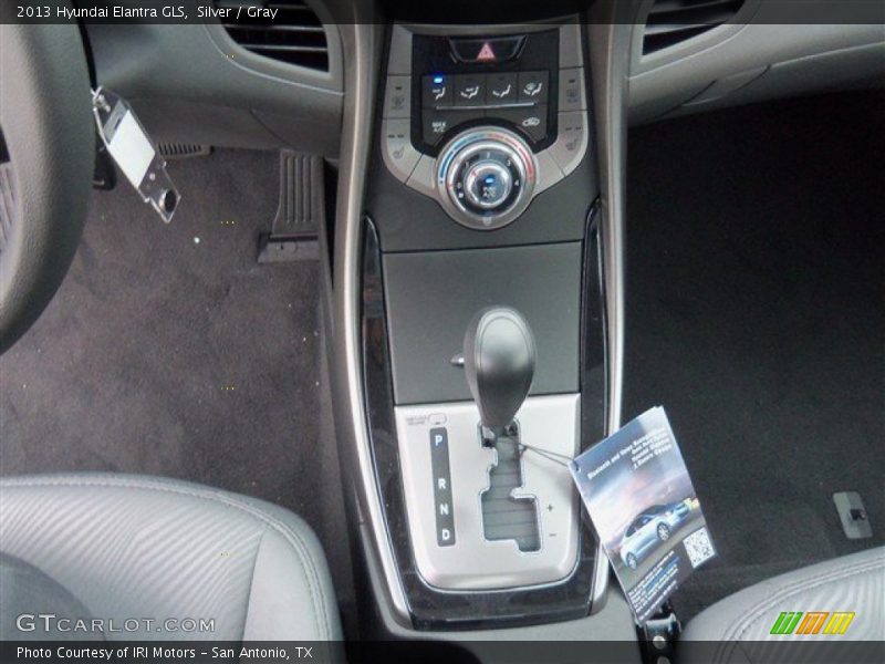 Silver / Gray 2013 Hyundai Elantra GLS