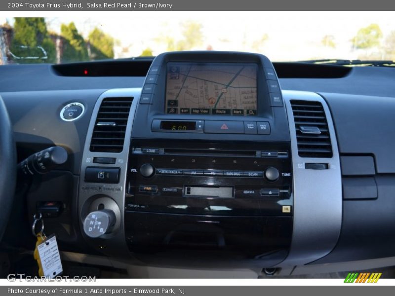 Salsa Red Pearl / Brown/Ivory 2004 Toyota Prius Hybrid