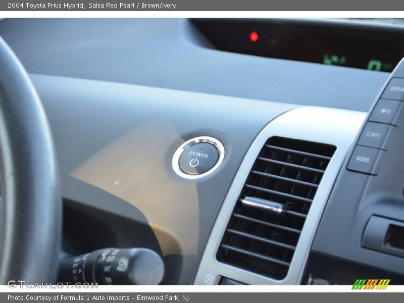 Salsa Red Pearl / Brown/Ivory 2004 Toyota Prius Hybrid