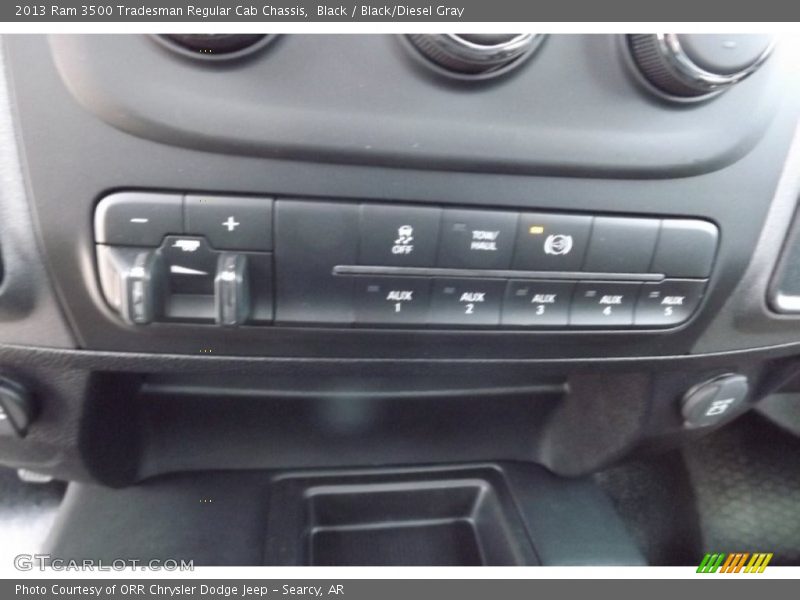 Black / Black/Diesel Gray 2013 Ram 3500 Tradesman Regular Cab Chassis