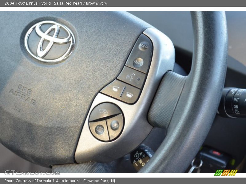 Salsa Red Pearl / Brown/Ivory 2004 Toyota Prius Hybrid