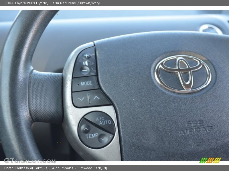Salsa Red Pearl / Brown/Ivory 2004 Toyota Prius Hybrid