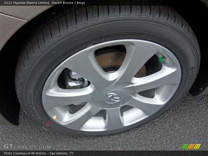Desert Bronze / Beige 2013 Hyundai Elantra Limited