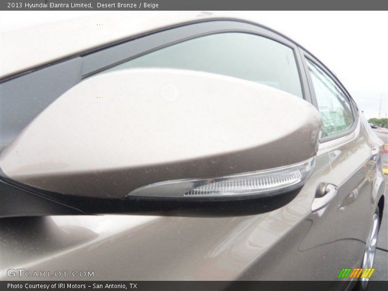 Desert Bronze / Beige 2013 Hyundai Elantra Limited