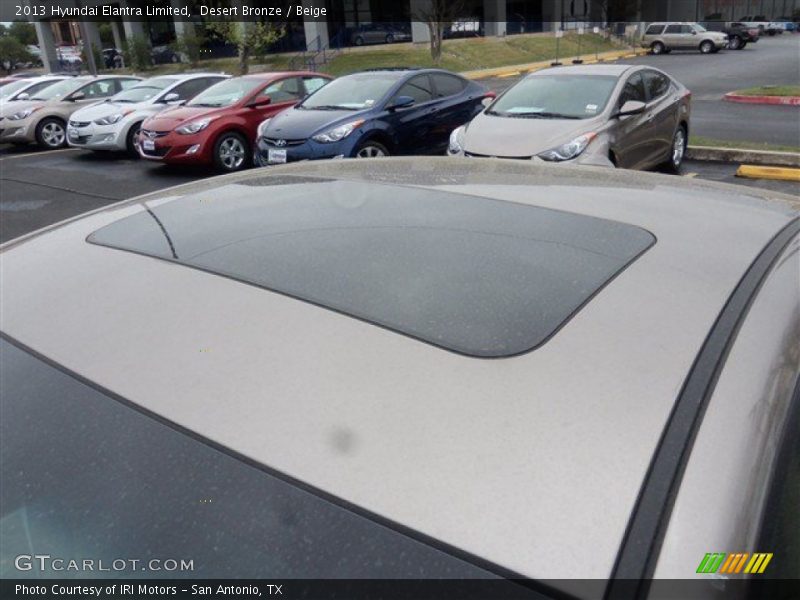 Desert Bronze / Beige 2013 Hyundai Elantra Limited