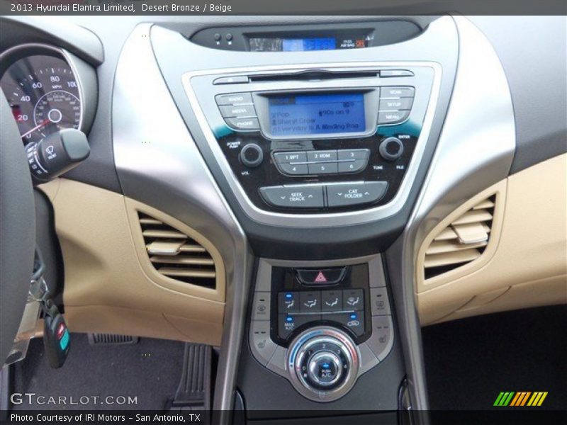 Desert Bronze / Beige 2013 Hyundai Elantra Limited