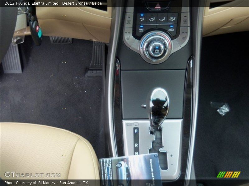 Desert Bronze / Beige 2013 Hyundai Elantra Limited