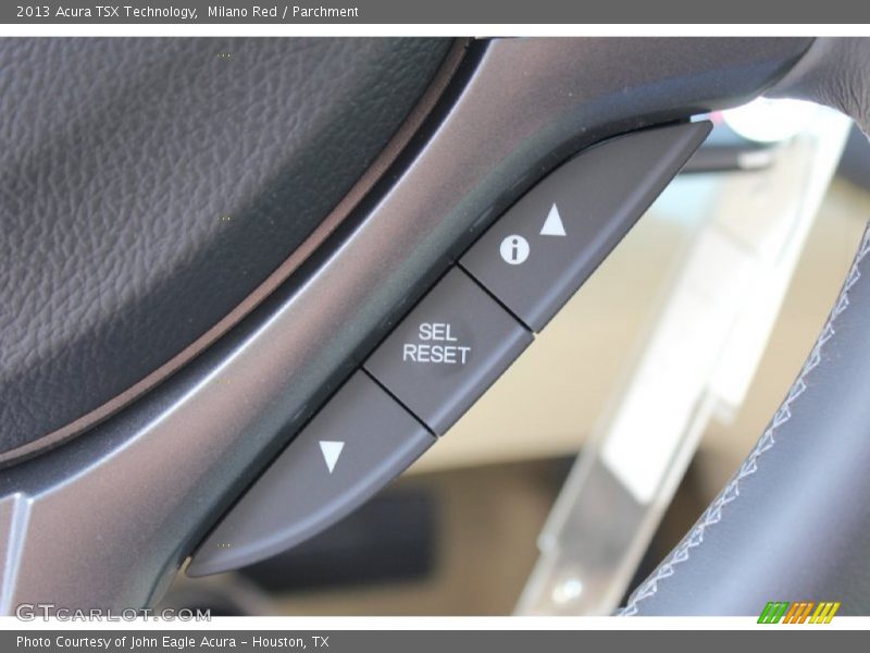 Milano Red / Parchment 2013 Acura TSX Technology