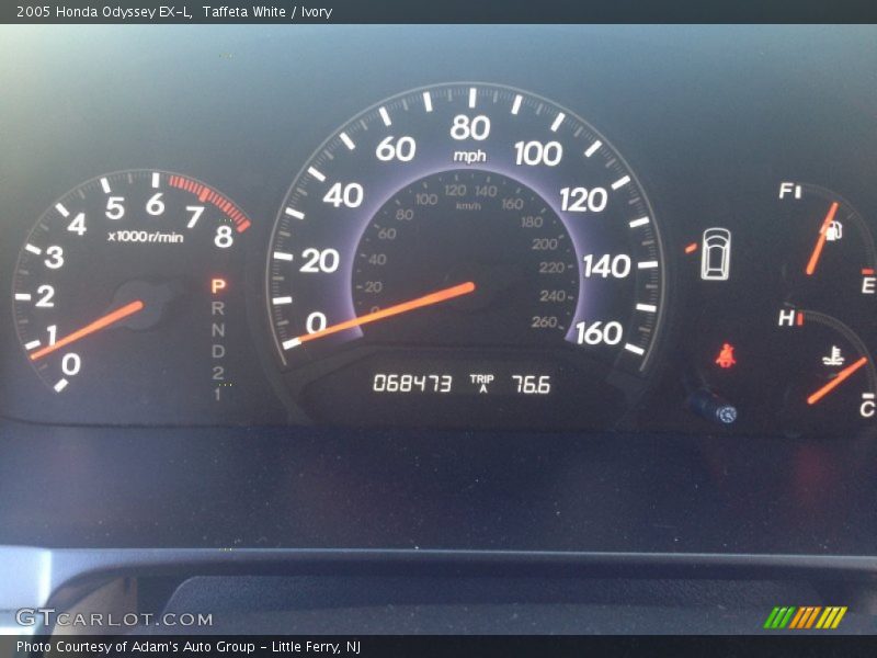 Taffeta White / Ivory 2005 Honda Odyssey EX-L