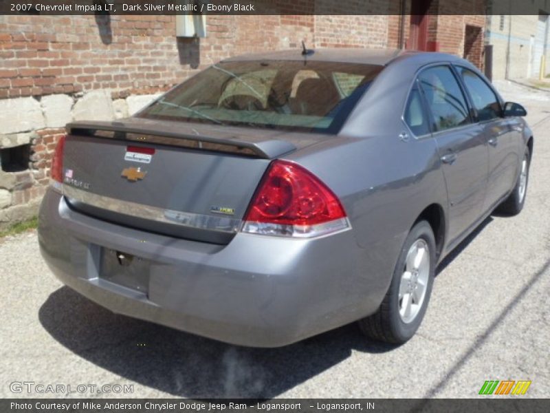 Dark Silver Metallic / Ebony Black 2007 Chevrolet Impala LT