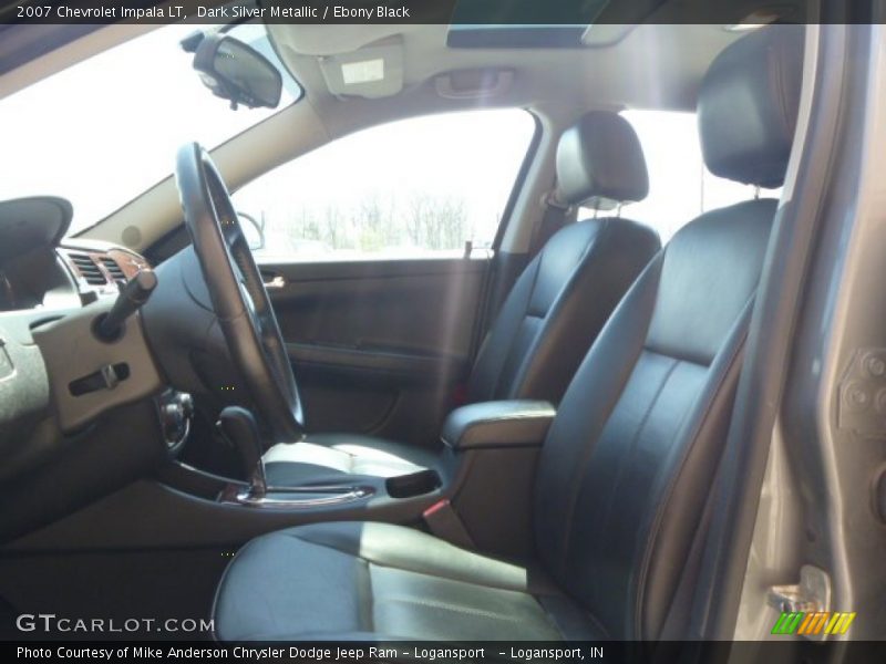 Dark Silver Metallic / Ebony Black 2007 Chevrolet Impala LT