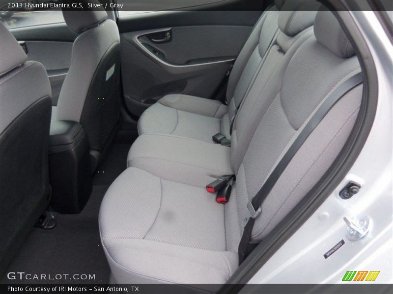 Silver / Gray 2013 Hyundai Elantra GLS