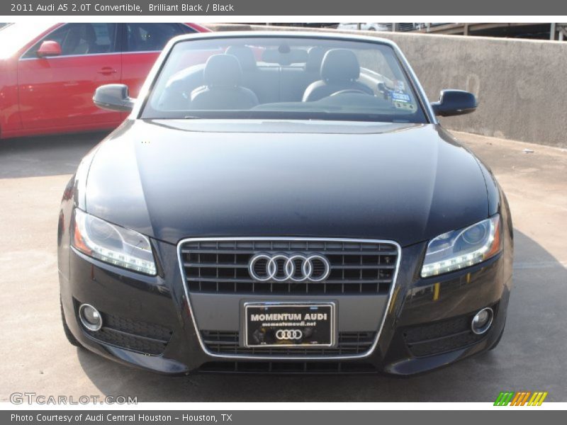 Brilliant Black / Black 2011 Audi A5 2.0T Convertible