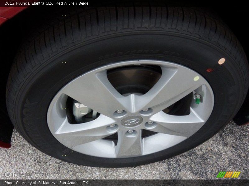 Red Allure / Beige 2013 Hyundai Elantra GLS