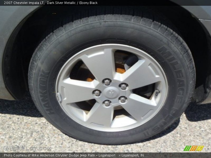 Dark Silver Metallic / Ebony Black 2007 Chevrolet Impala LT
