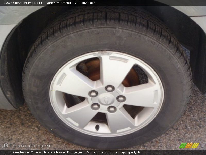 Dark Silver Metallic / Ebony Black 2007 Chevrolet Impala LT