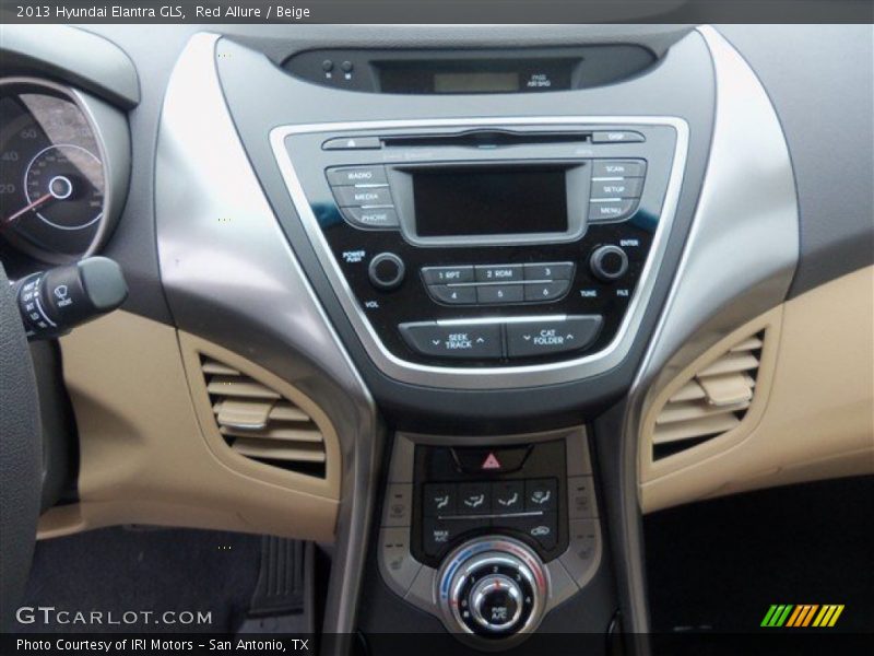 Red Allure / Beige 2013 Hyundai Elantra GLS