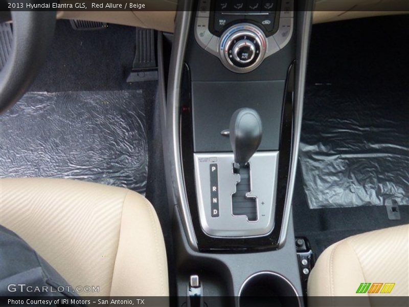 Red Allure / Beige 2013 Hyundai Elantra GLS
