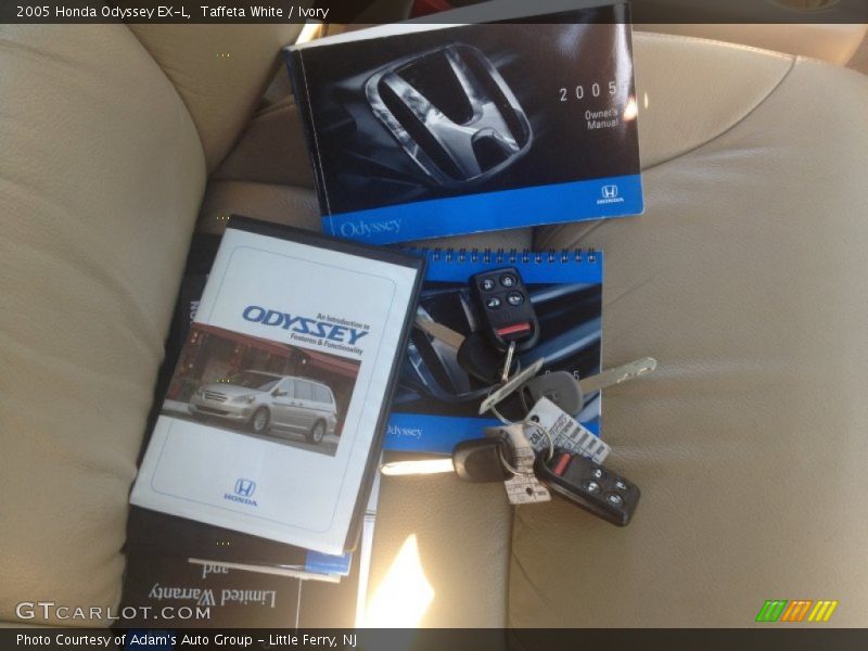Taffeta White / Ivory 2005 Honda Odyssey EX-L