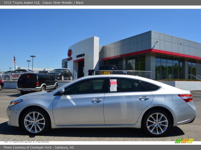 Classic Silver Metallic / Black 2013 Toyota Avalon XLE