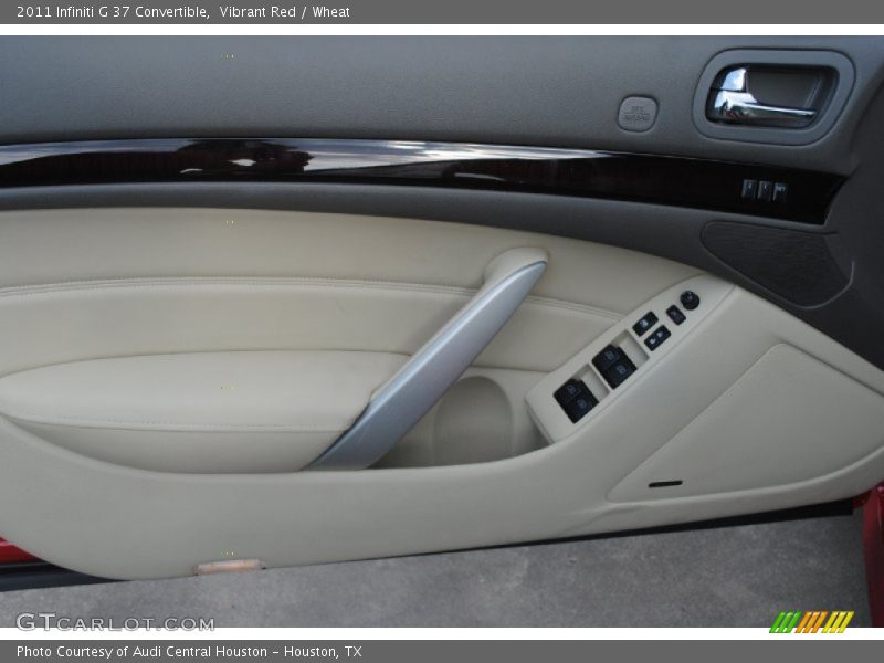 Vibrant Red / Wheat 2011 Infiniti G 37 Convertible