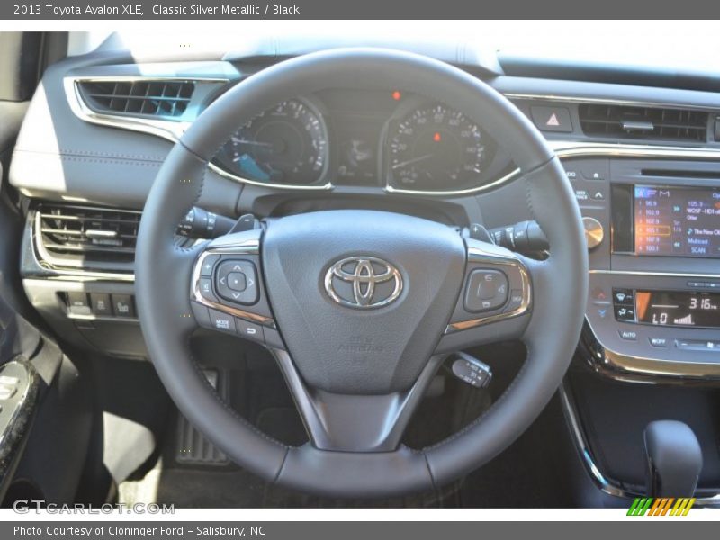Classic Silver Metallic / Black 2013 Toyota Avalon XLE