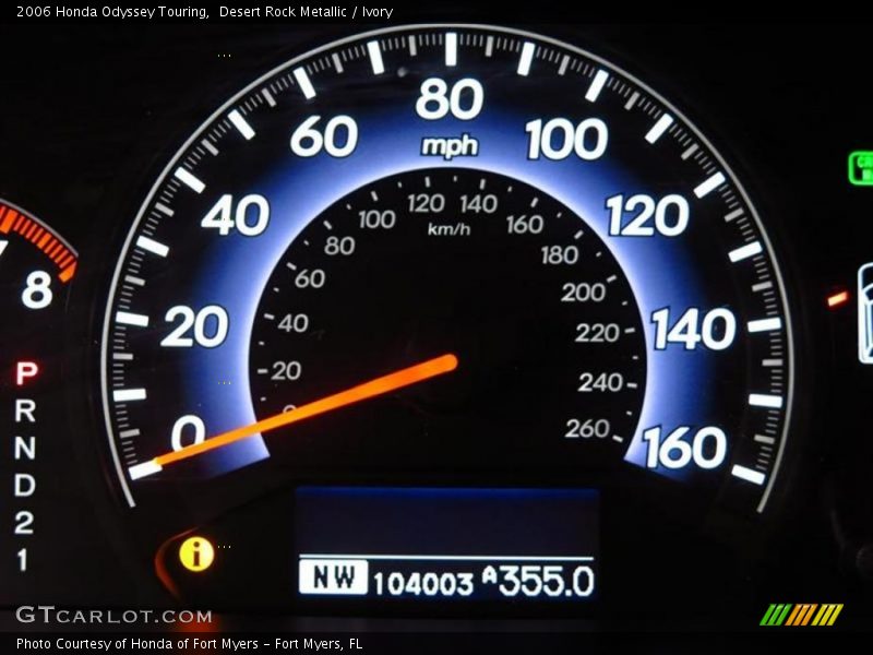 Desert Rock Metallic / Ivory 2006 Honda Odyssey Touring
