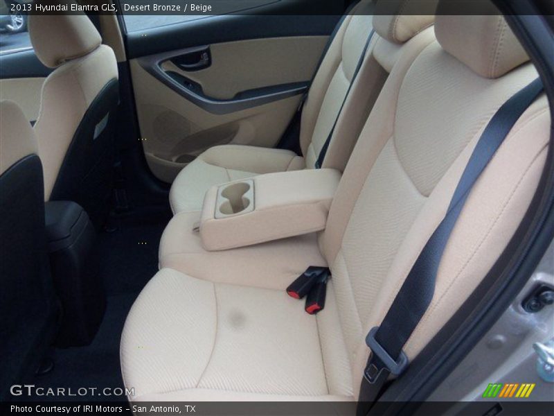 Desert Bronze / Beige 2013 Hyundai Elantra GLS