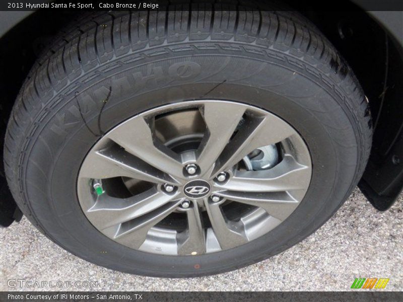 Cabo Bronze / Beige 2013 Hyundai Santa Fe Sport