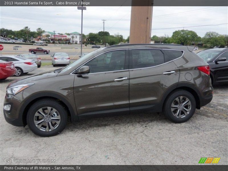 Cabo Bronze / Beige 2013 Hyundai Santa Fe Sport