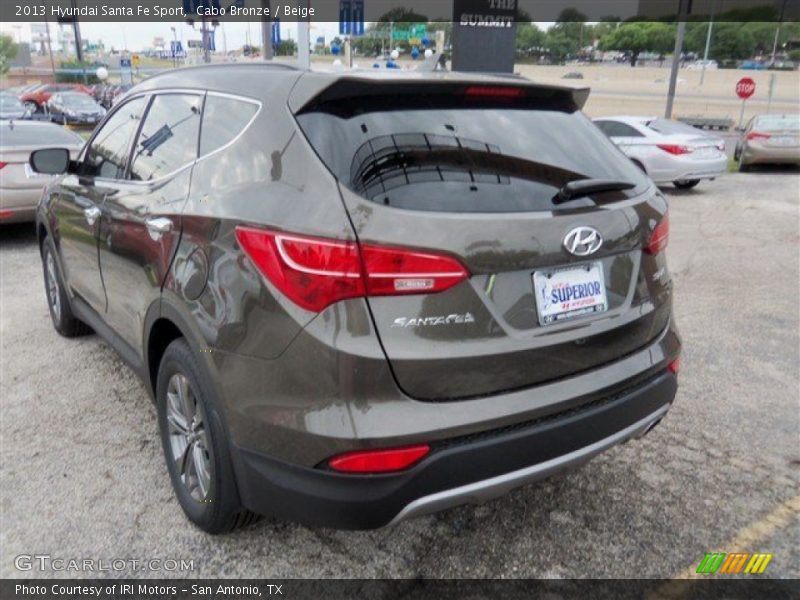 Cabo Bronze / Beige 2013 Hyundai Santa Fe Sport